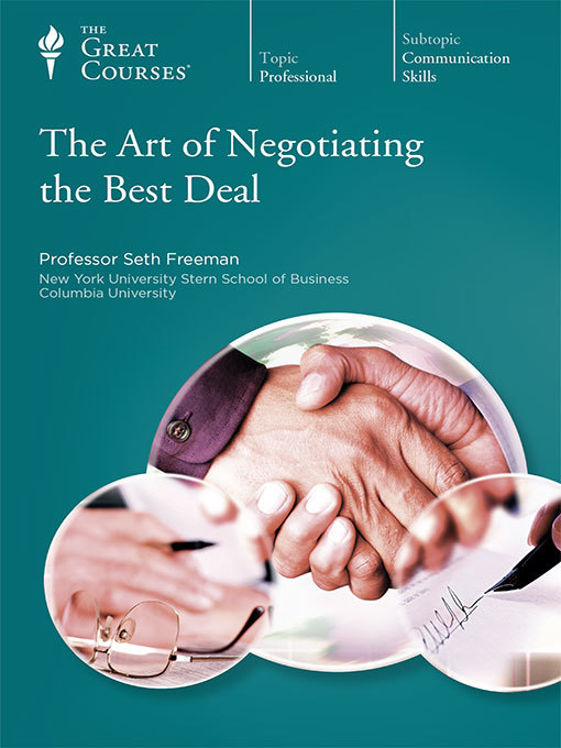 Title details for The Art of Negotiating the Best Deal by Seth Freeman - Available